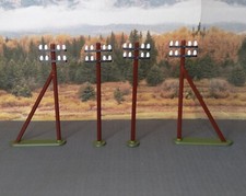 Telegrafenmasten im Set