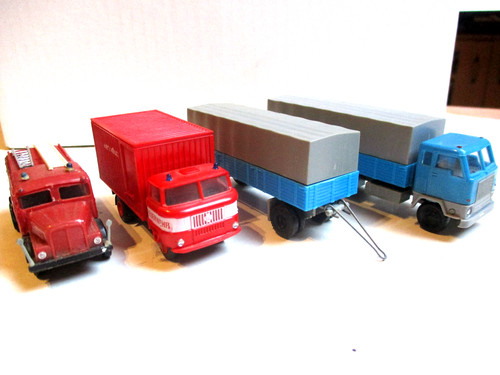 Modelleisenbahn spur lkw - spur, h0.