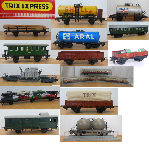Trix express wagons - express,