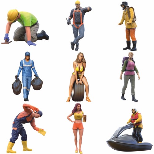 Figuren resin - 1:87,